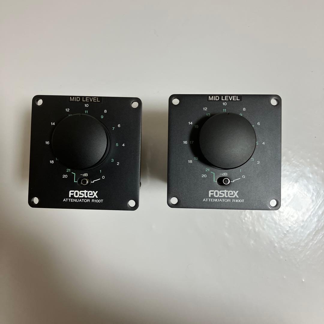 Fostex R100T アッテネーター　1ペア ワンオーナー