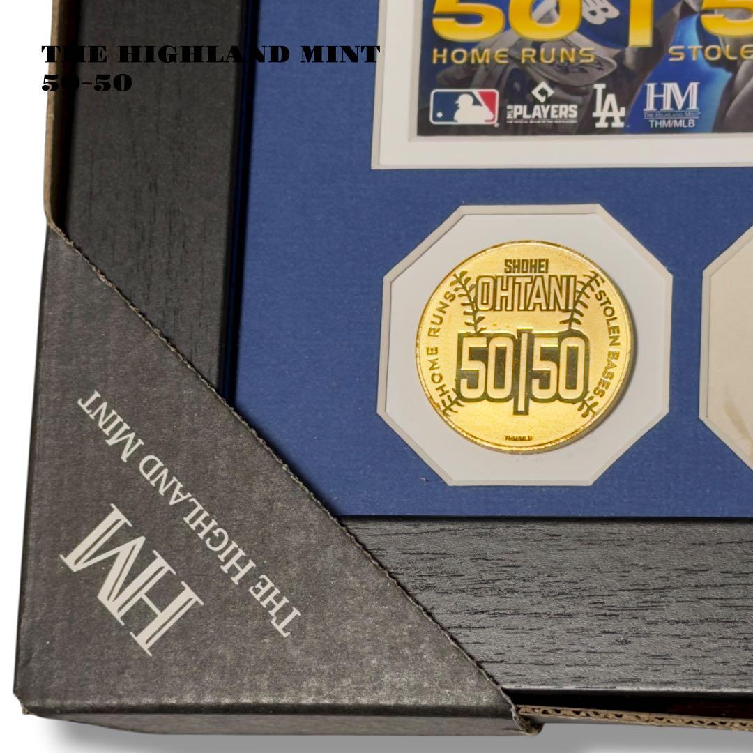 希少品！ THE HIGHLAND MINT ドジャース 大谷翔平 50-50
