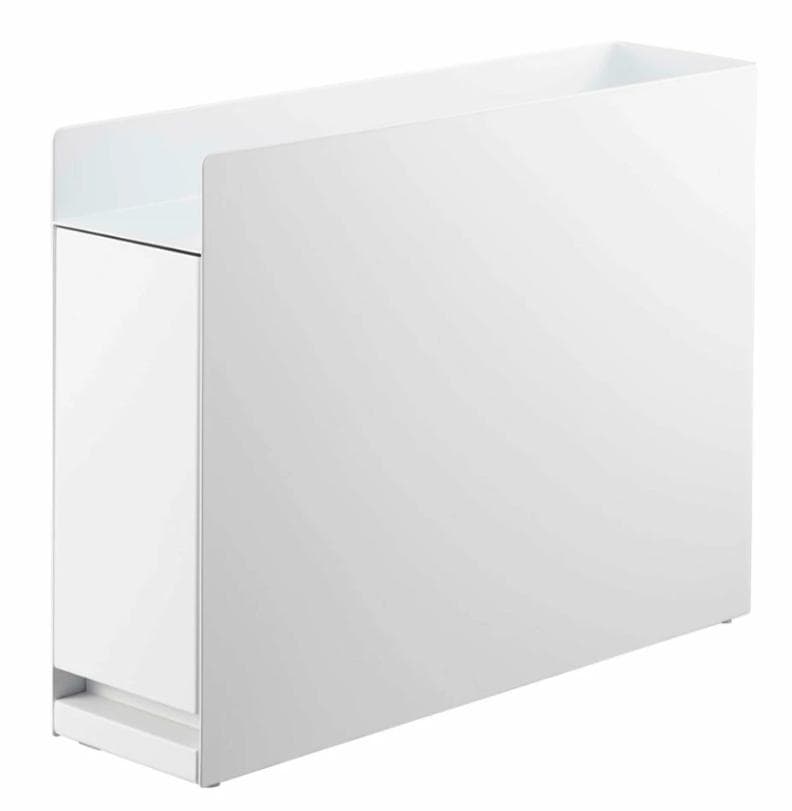 【定価12650円】tower 隠せる調味料ラック タワー ホワイト KT-TW