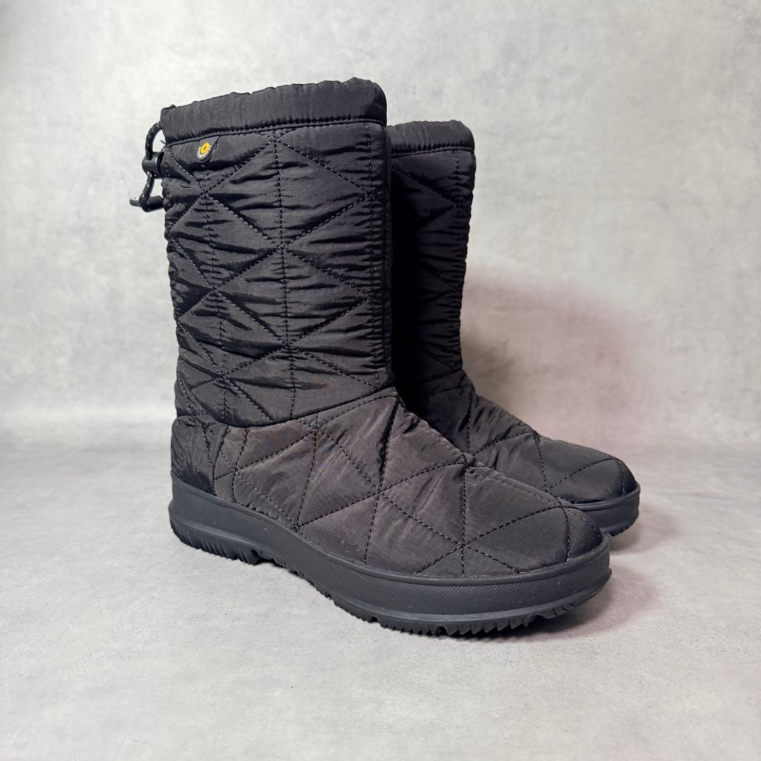 ボグス BOGS スノーデイ ミッド スノーブーツ 防水 防寒 黒 23 美品✨