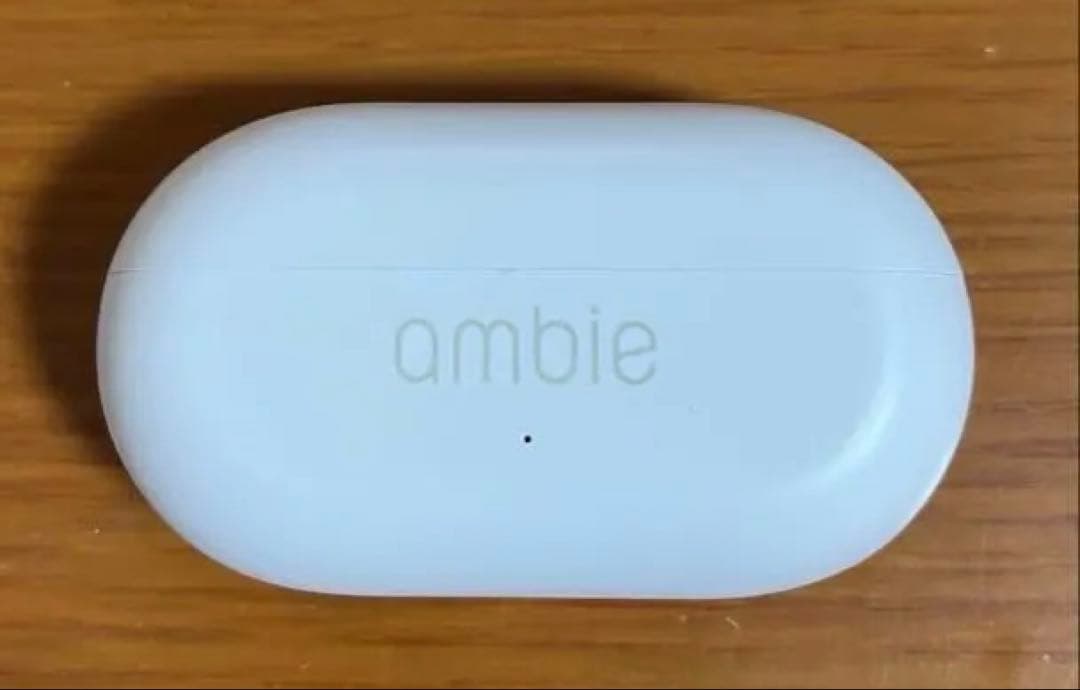 ambie/beams ワイヤレスイヤホン　箱、説明書、充電ケーブル全部あり！