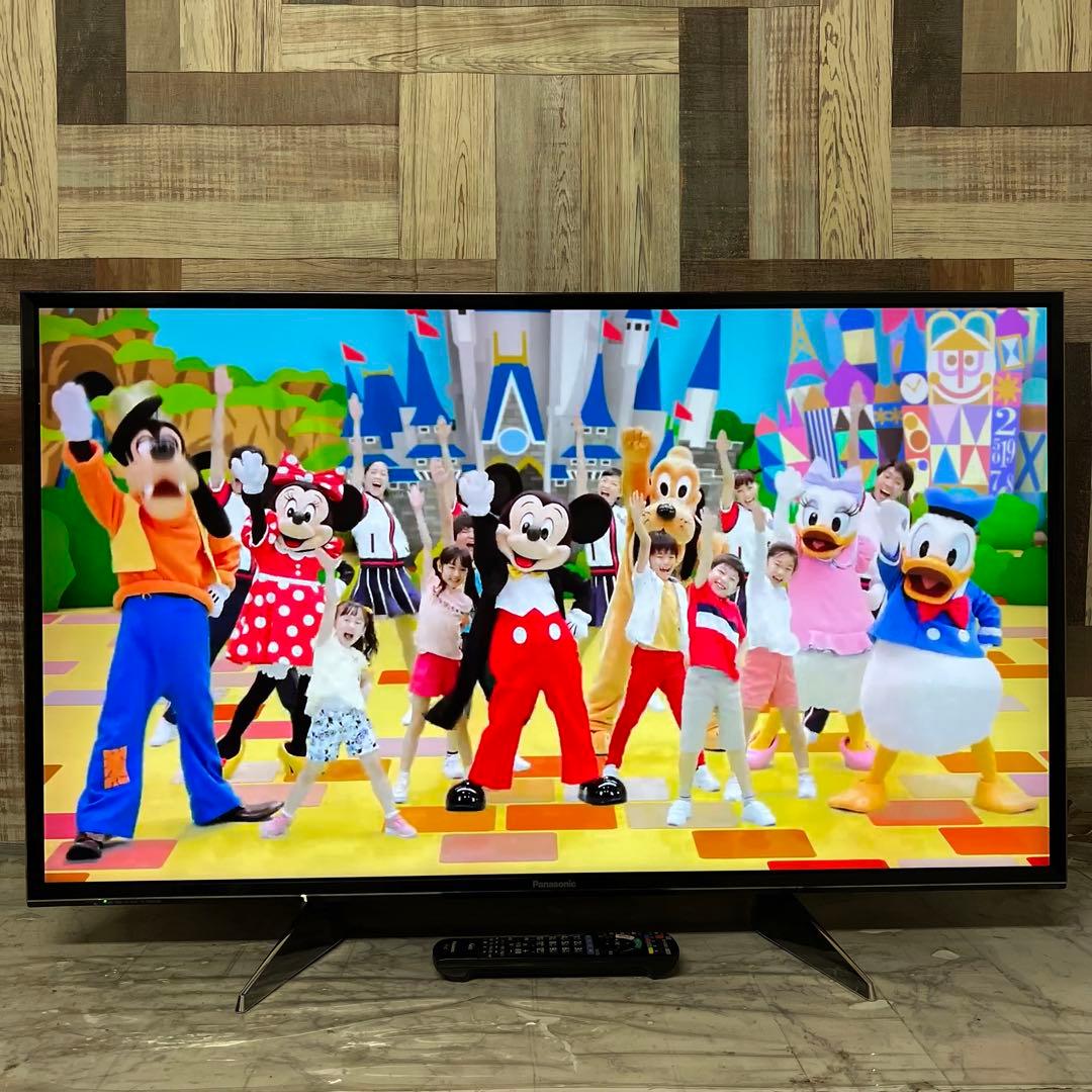 リクエスト価格❣️パナソニック43V型4K液晶テレビ スマートビエラ アプリ多数◎