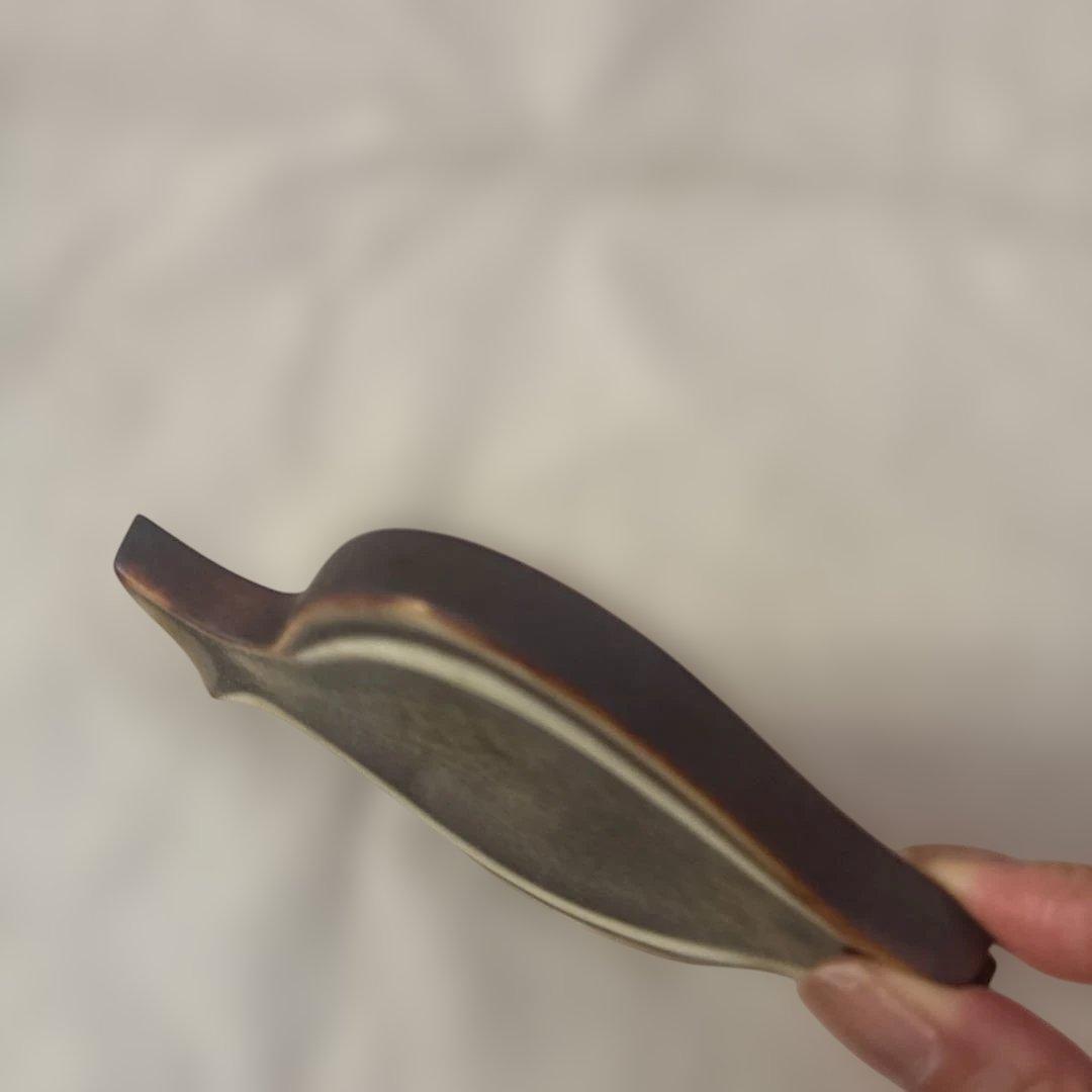 ARABIA 陶板　魚　アラビア　ヒラメ　カレイ