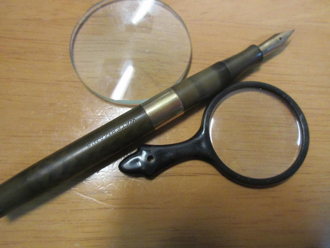 [Waterman] ウォーターマン 万年筆 レバーフィラー式 14K 訳あり