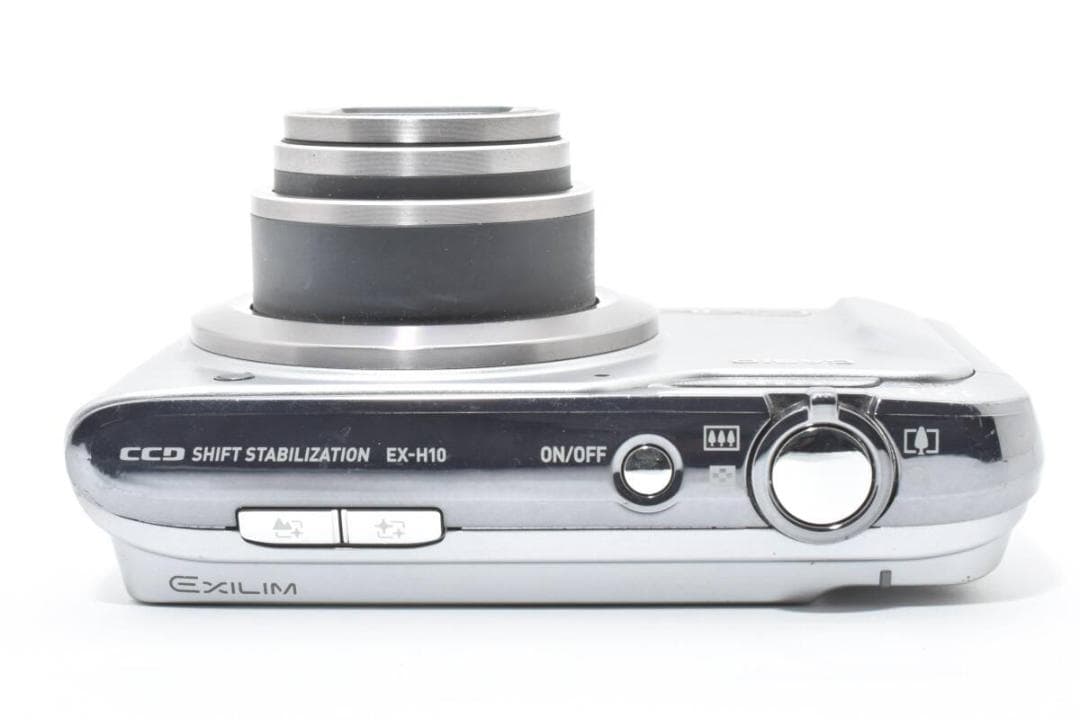 美品 カシオ　CASIO EXILIM EX-H10 シルバー ＃A396