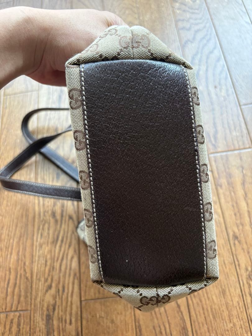 GUCCI トートバッグ ベージュ ブラウン