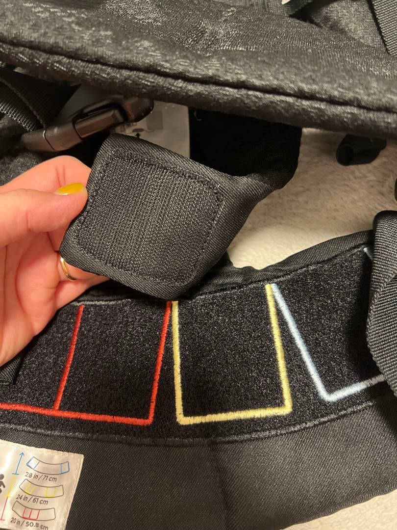 エルゴブリーズ　エルゴドリーム　ブラック 抱っこ紐 メッシュ素材