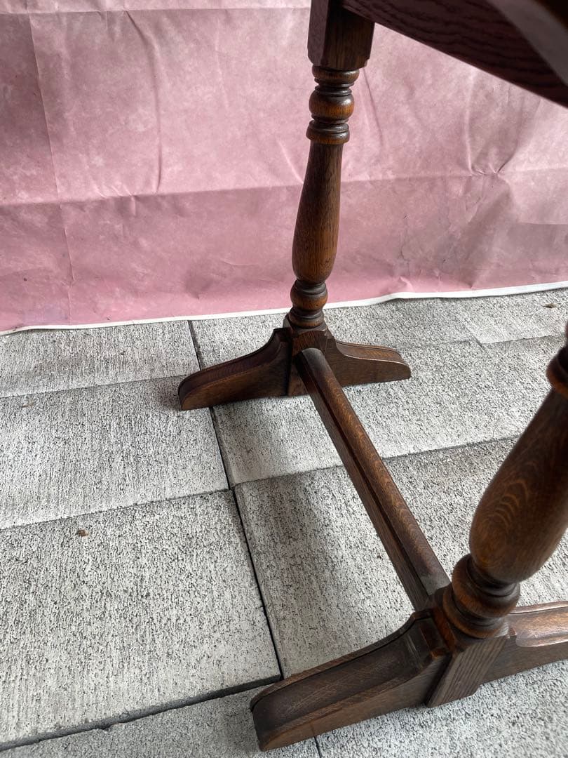 【三越家具】アンティークテーブル　オールドヴィンテージ