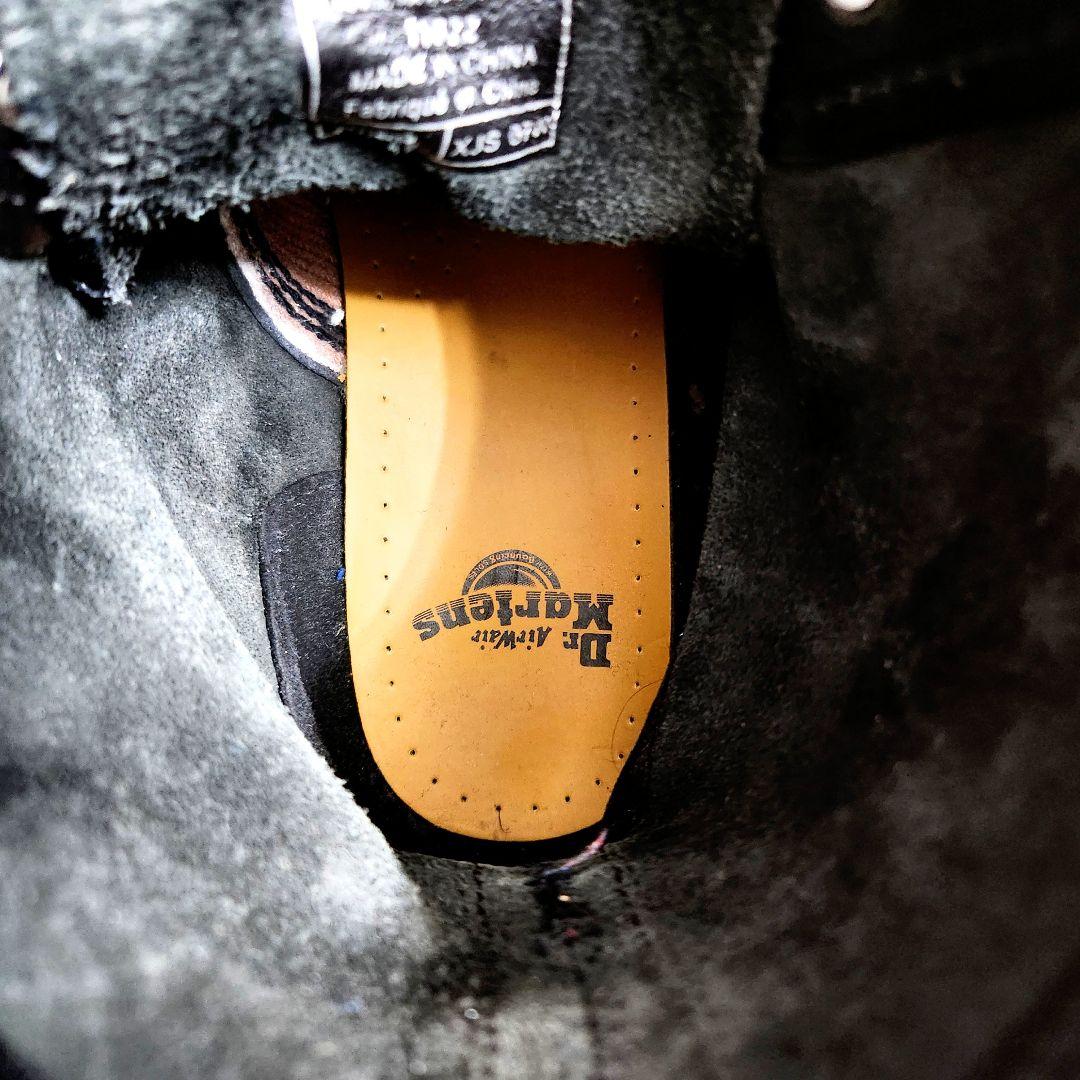 C*e様 希少　ドクターマーチン　本革　8ホール　ブーツ　ブラック　UK10　2