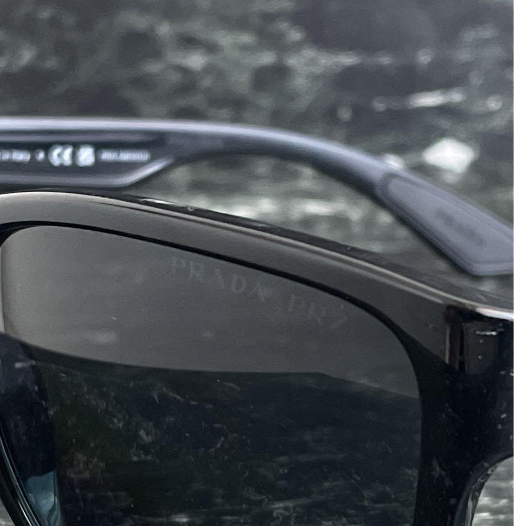 小物 y2k archive old PRADA sunglasses BLACK