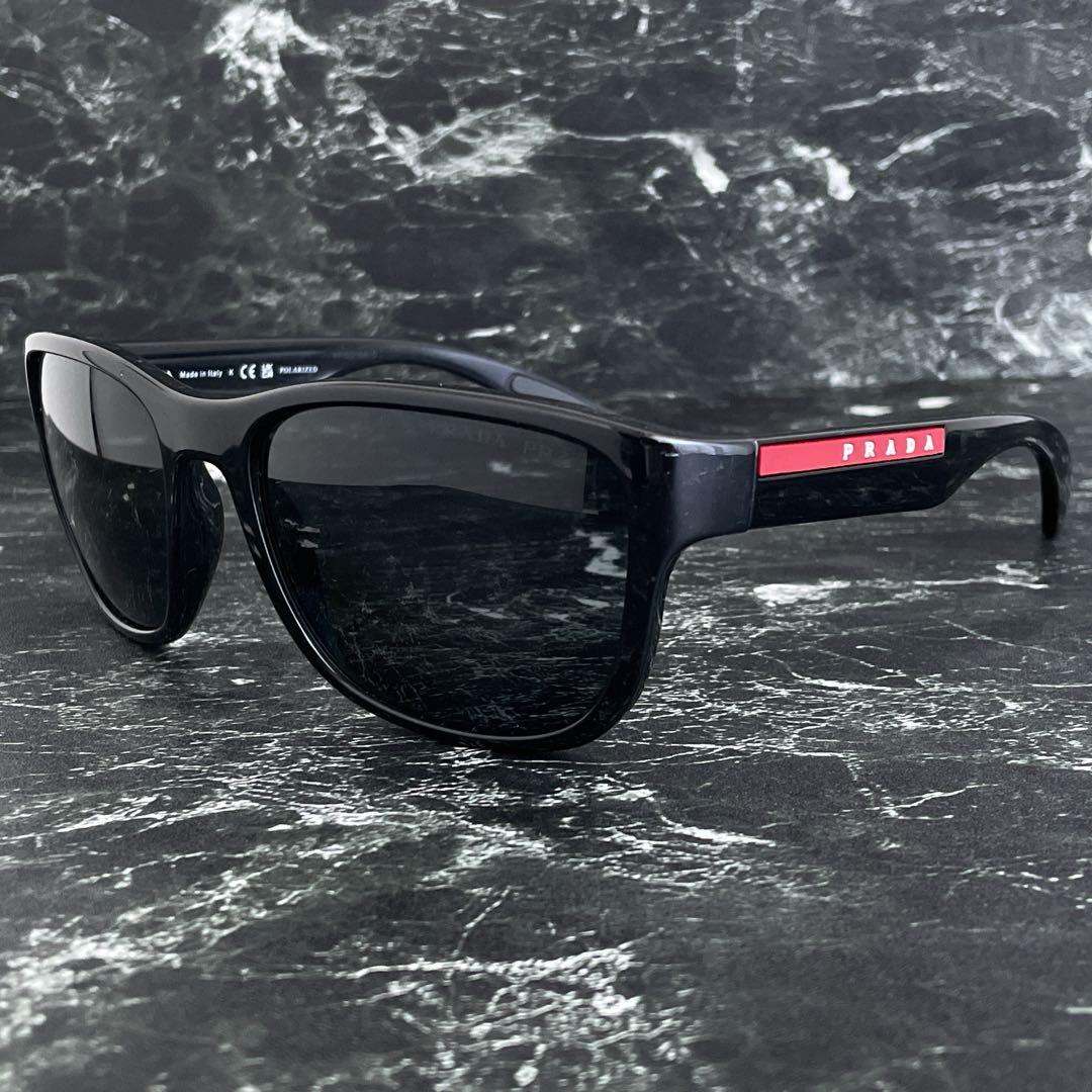 小物 y2k archive old PRADA sunglasses BLACK