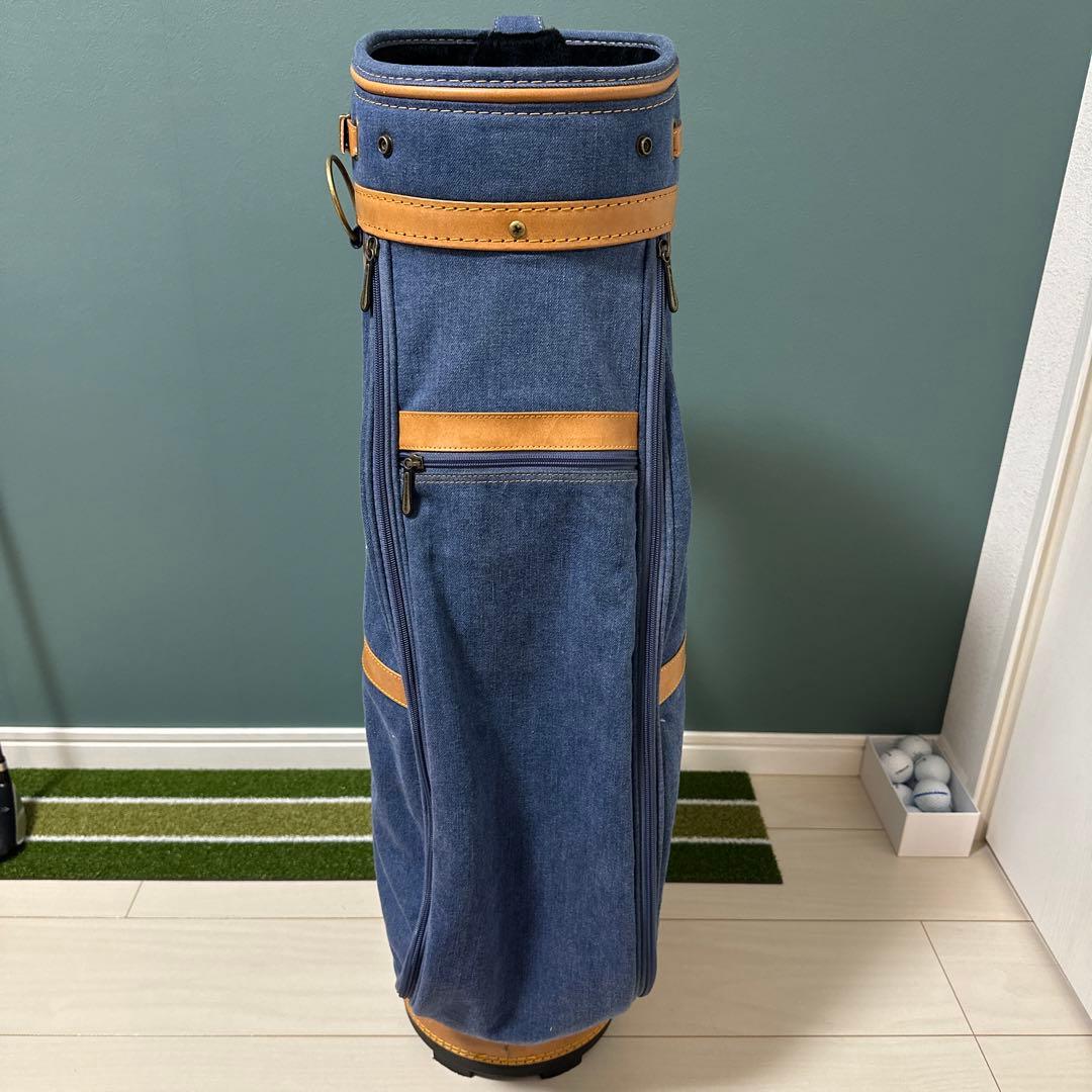 PARADISO ゴルフバッグ CB-T2723-17 ネイビー デニム