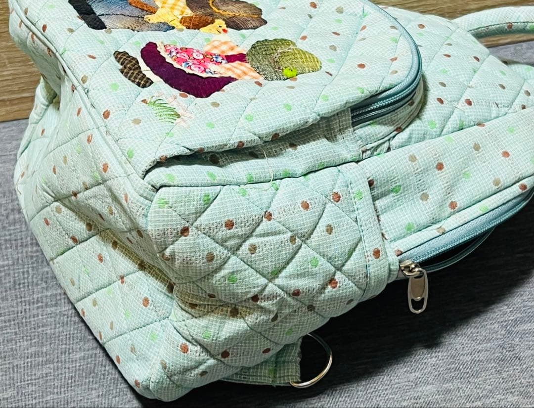 ★新作★スーちゃん＆ビリーくん　リュック　ボディバッグ　ハンドメイド　水色系