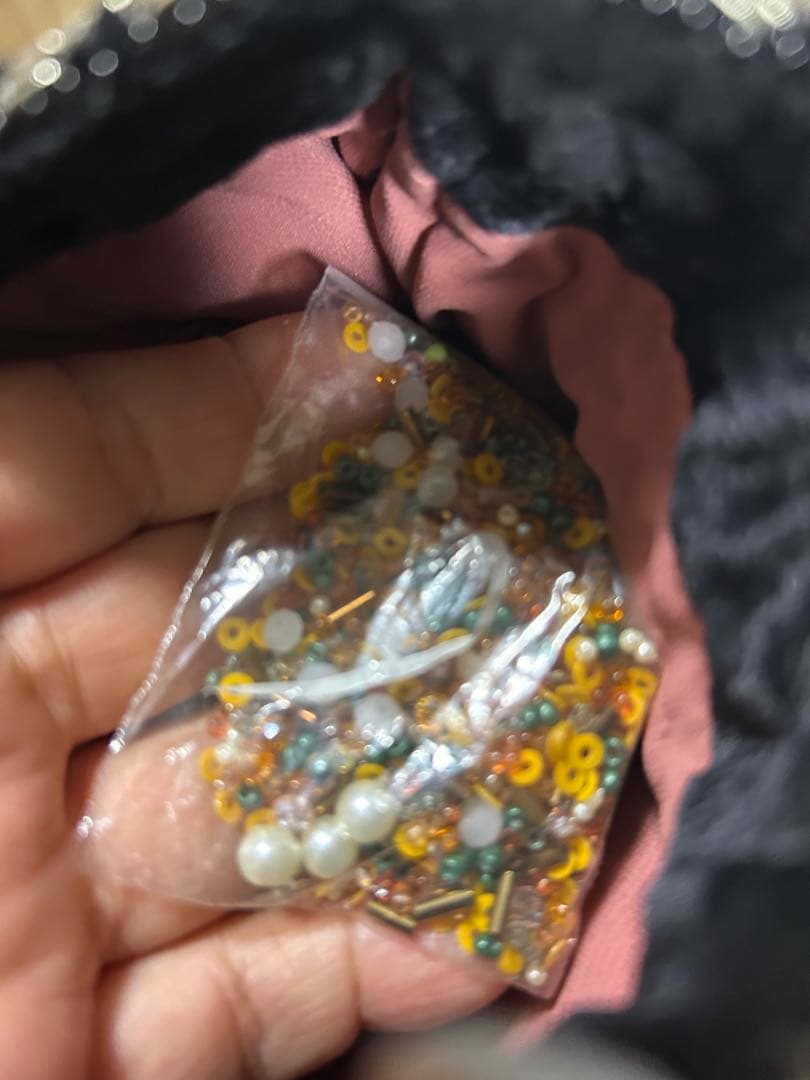 ⭐︎JAMIN PUECH⭐︎ビーズ2way巾着バッグ