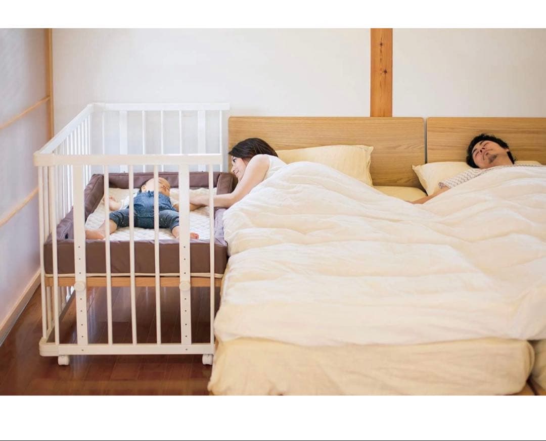 【売約済み】ファルスカ　ベッドサイドベッド03 マットレス付き