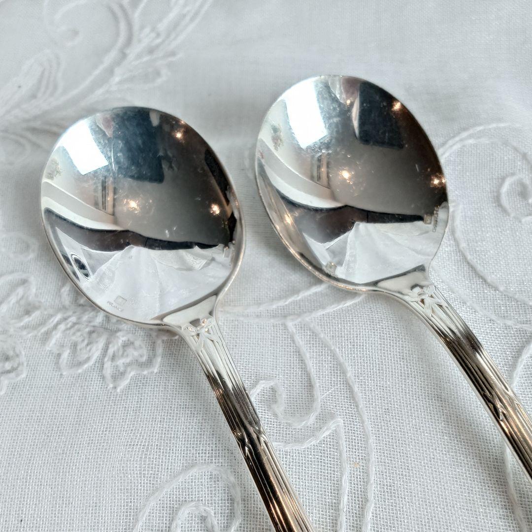 クリストフル　リュバン　レア　スプーン　シルバー　コンソメスプーン