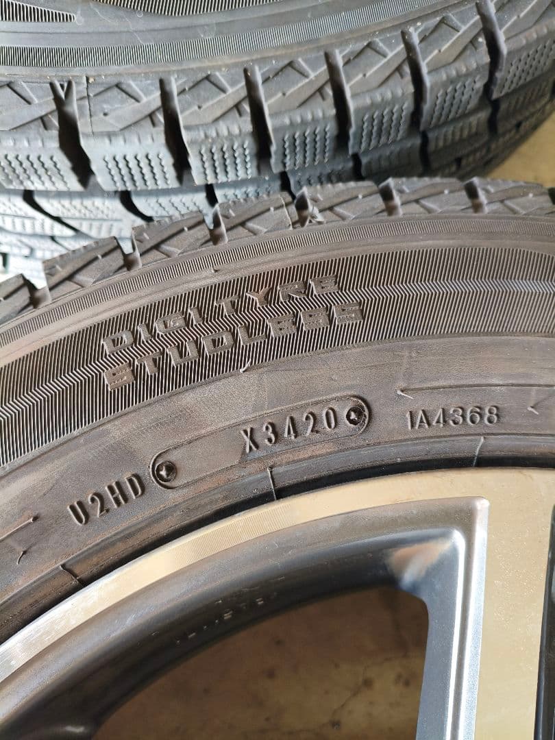  X3.X4 MAK　スタッドレスタイヤ・ホイールセット　4本