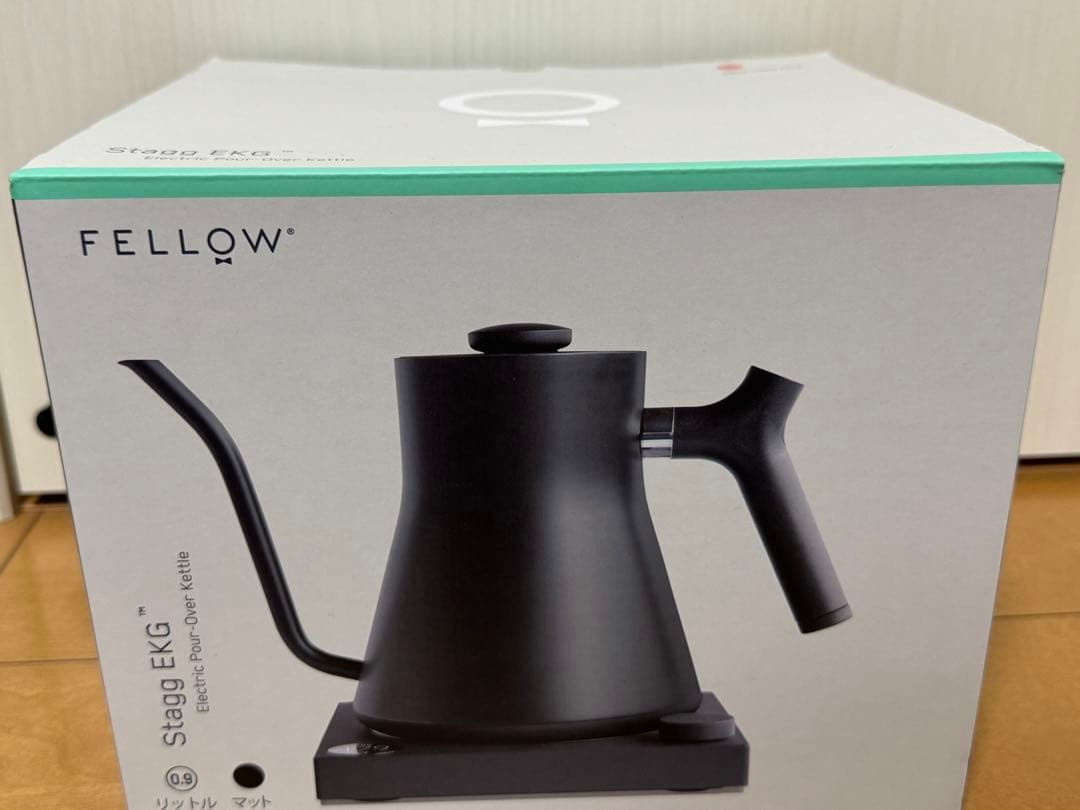 fellow フェロー　ケトル　Stagg EKG 電気ケトル　ブラック　黒