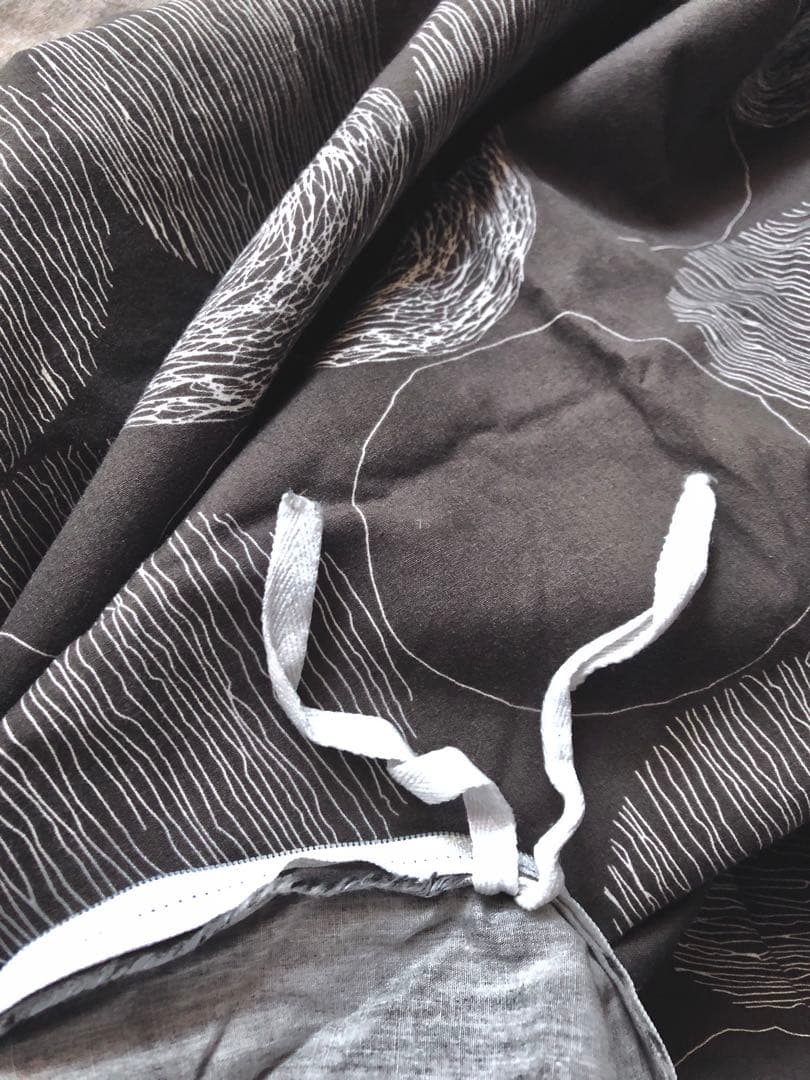 掛け布団　東洋羽毛　ダブル　カバー付き