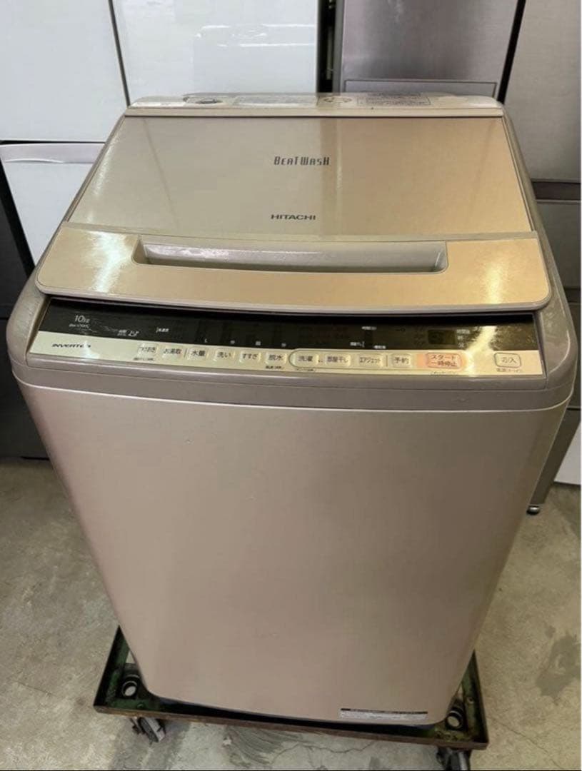 【高年式】2019年式 10kg 日立 洗濯機 BW-V100C