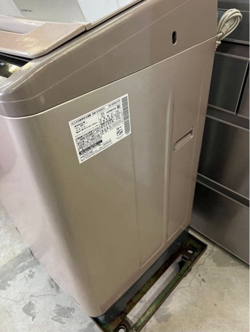 【高年式】2019年式 10kg 日立 洗濯機 BW-V100C