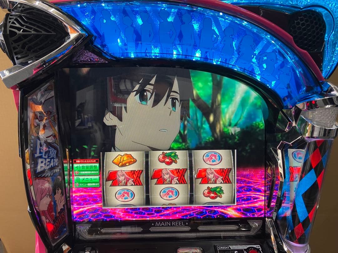 スマスロ実機 パチスロ ダーリンインザフランキス 簡易ユニット付⭕️送料無料⭕️