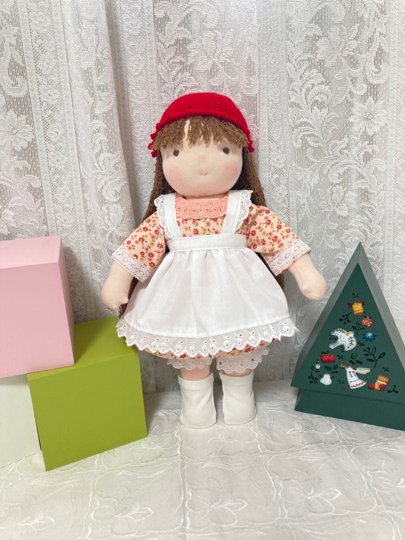 ウォルドルフ人形30㎝と着替えセット