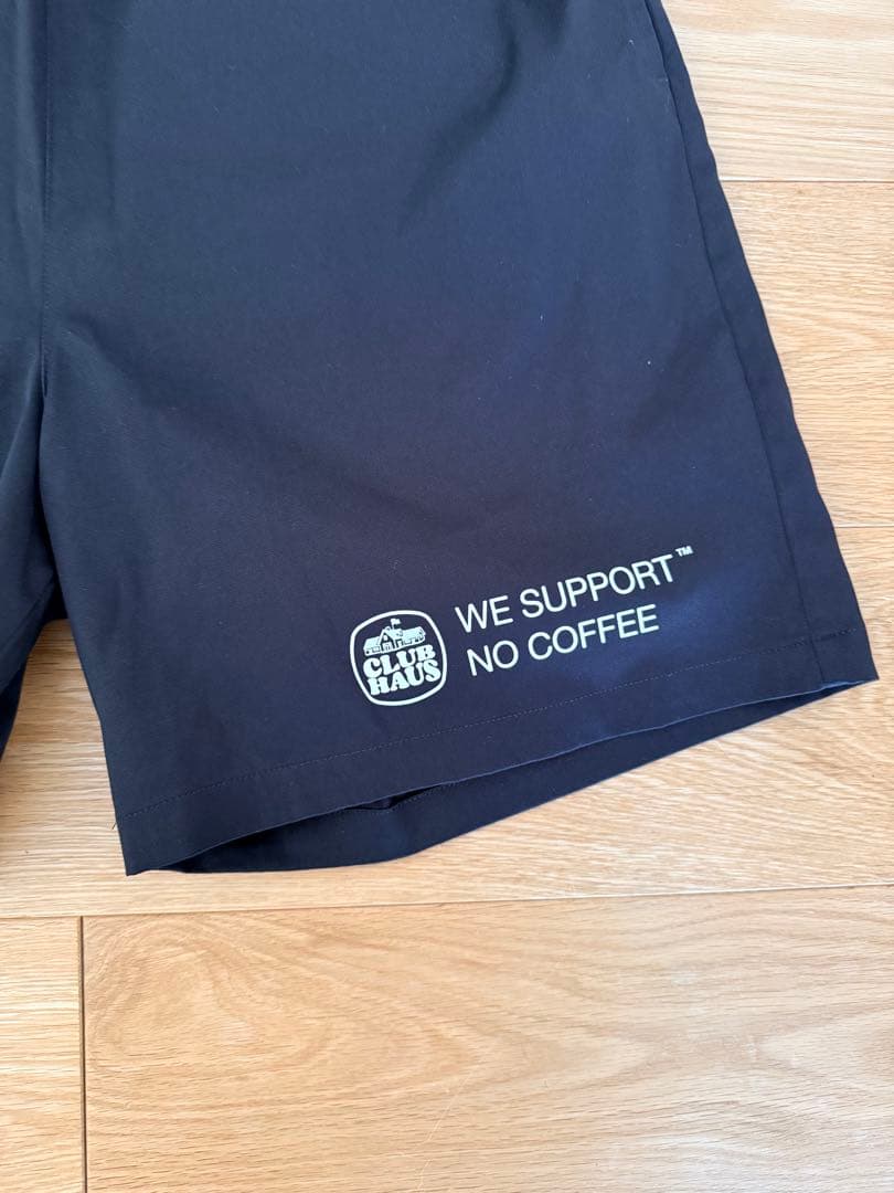 【完売品】NO COFFEE×CLUBHAUS ハーフパンツ