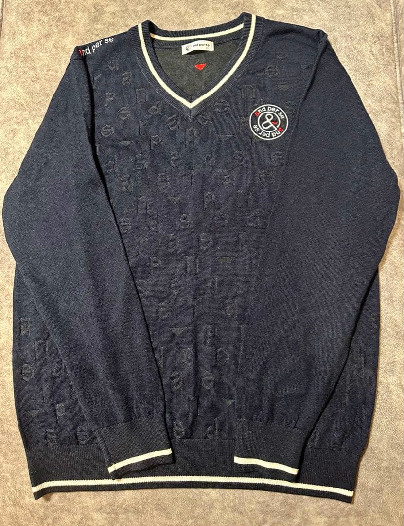 【美品】アンパスィ　セーター　LLサイズ