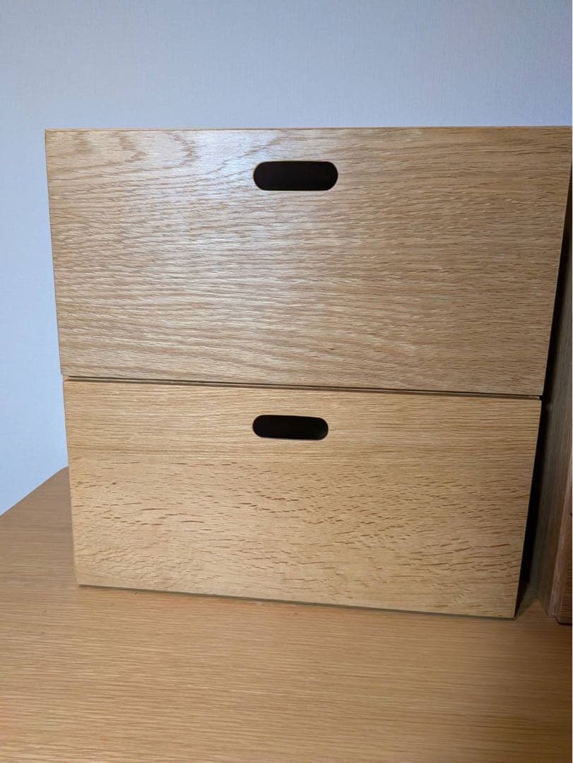 ■送料込■無印良品 スタッキングチェスト インサート 引出 ボックス収納MUJI