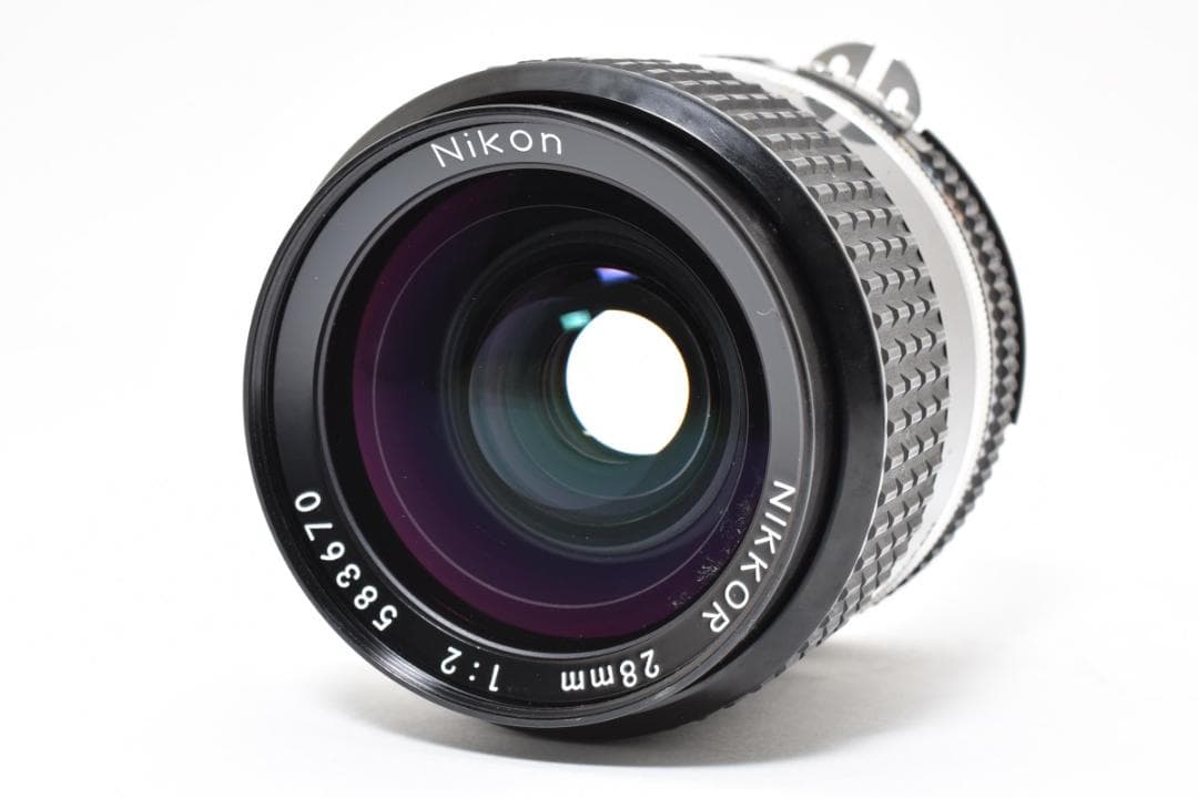 ★美品★ニコン Nikon AI-S NIKKOR 28mm f2 #1557