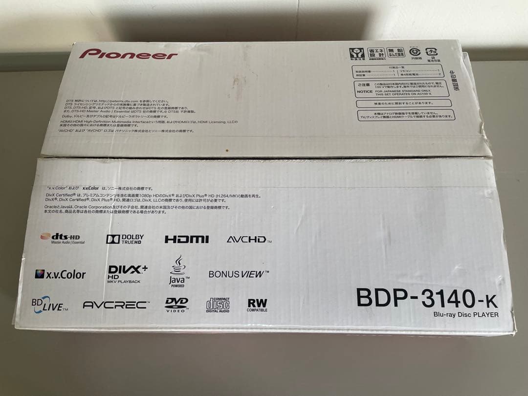 ❷未使用‼️Pioneer パイオニア BDP-3140-K ブルーレイ早い者勝ち