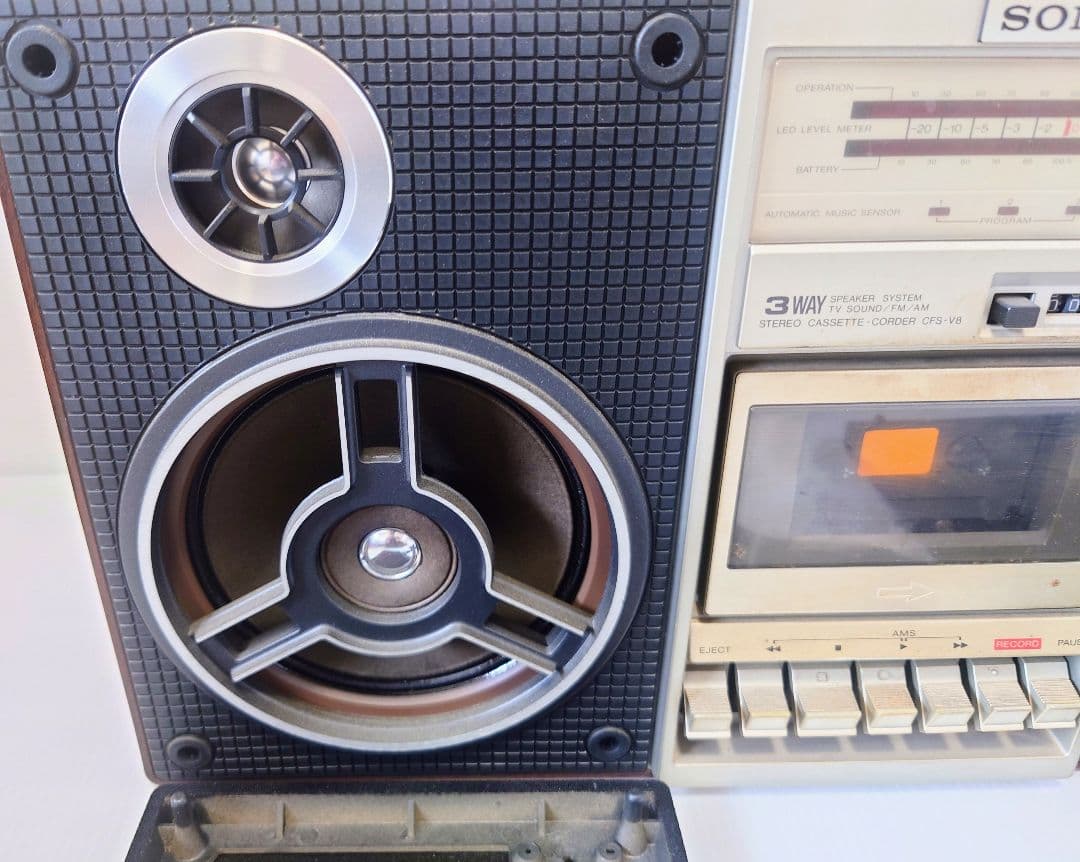 ラジカセ ZILBAP ジルバップ CFS-V8　 ジャンク