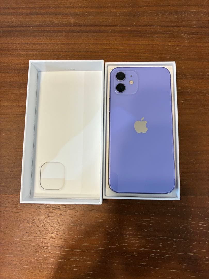 iPhone12 128GB パープル バッテリー88%