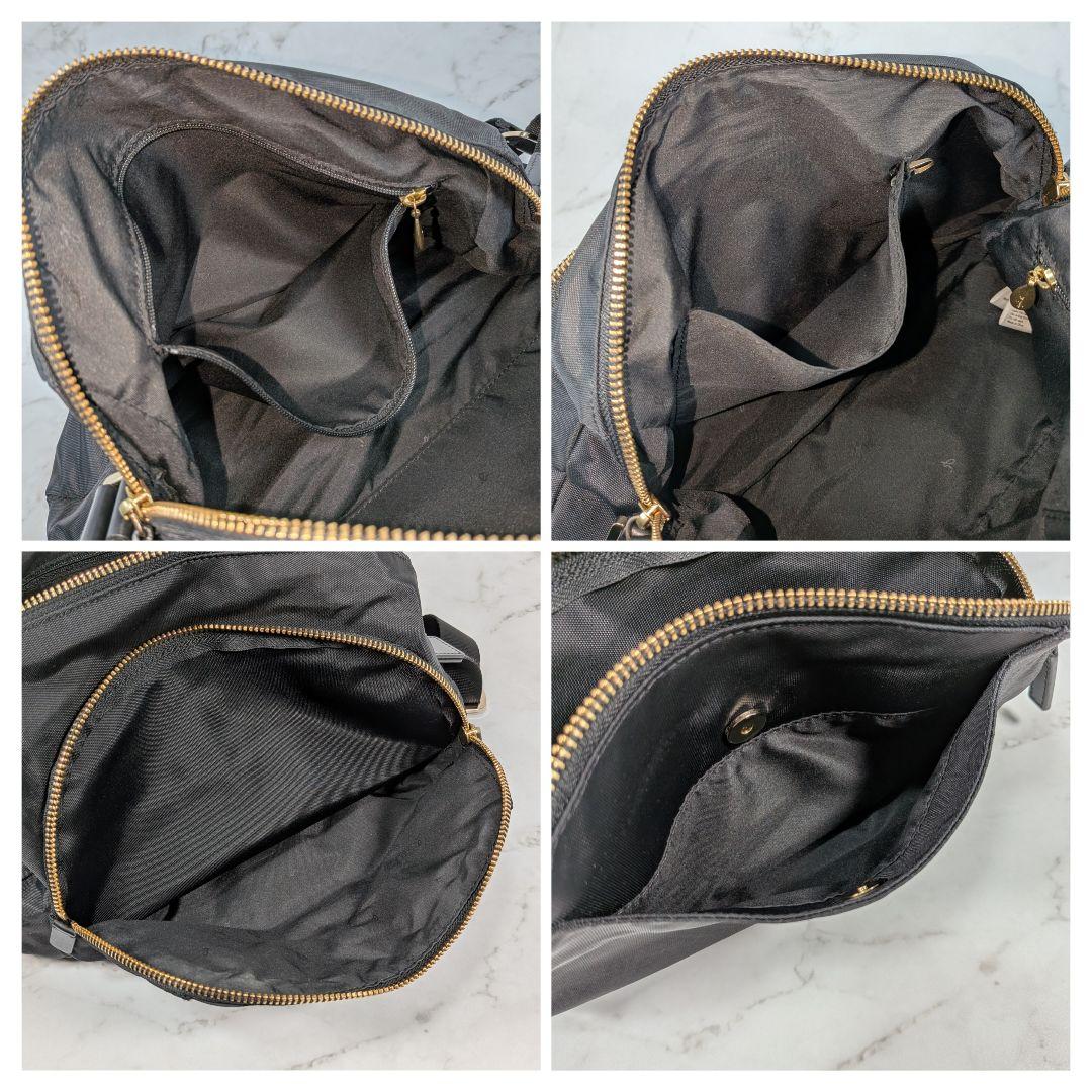 agnes.b アニエスベー ショルダーバッグ ブラック FT03-04