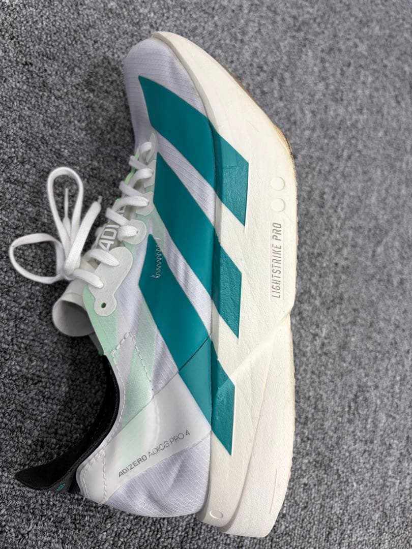アディダス アディオス プロ4 走行210km 25.5cm 箱なし