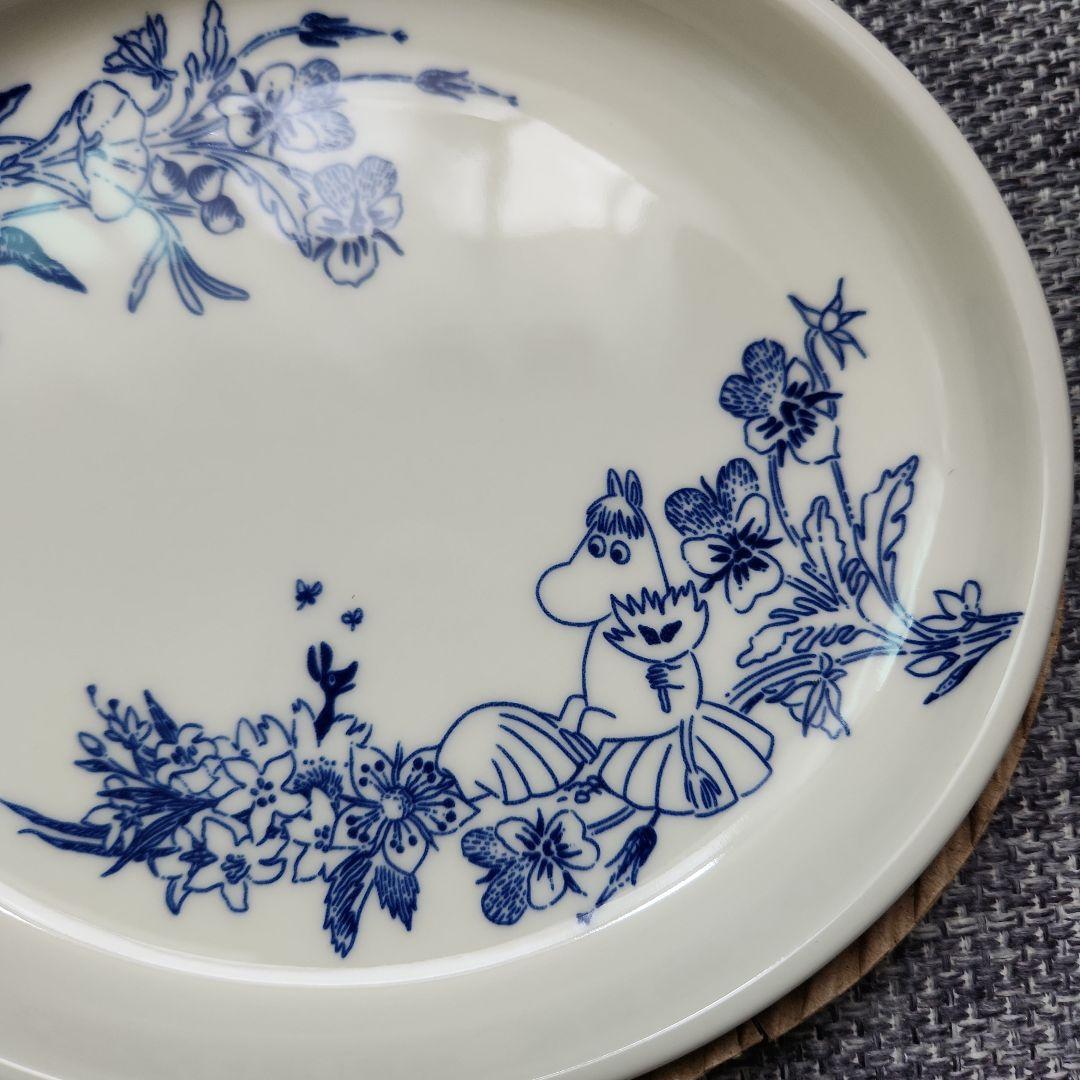 IITALA×ARABIA×MOOMIN 　オーバルプレート　新品