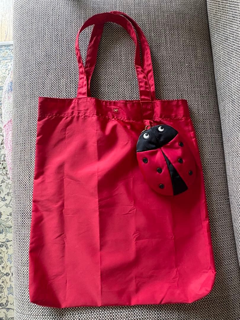 アニヤハインドマーチ　エコバッグ　チャームショッパー