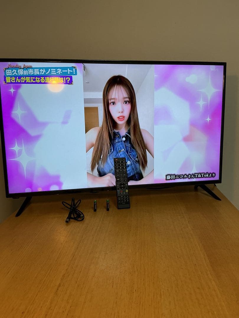 【おすすめ】美品　ASTEX AS-403W 40V型フルハイTV 2021年