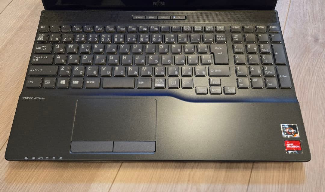【ほぼ未使用】富士通 FMV LIFEBOOK AH43/F1B Ryzen搭載