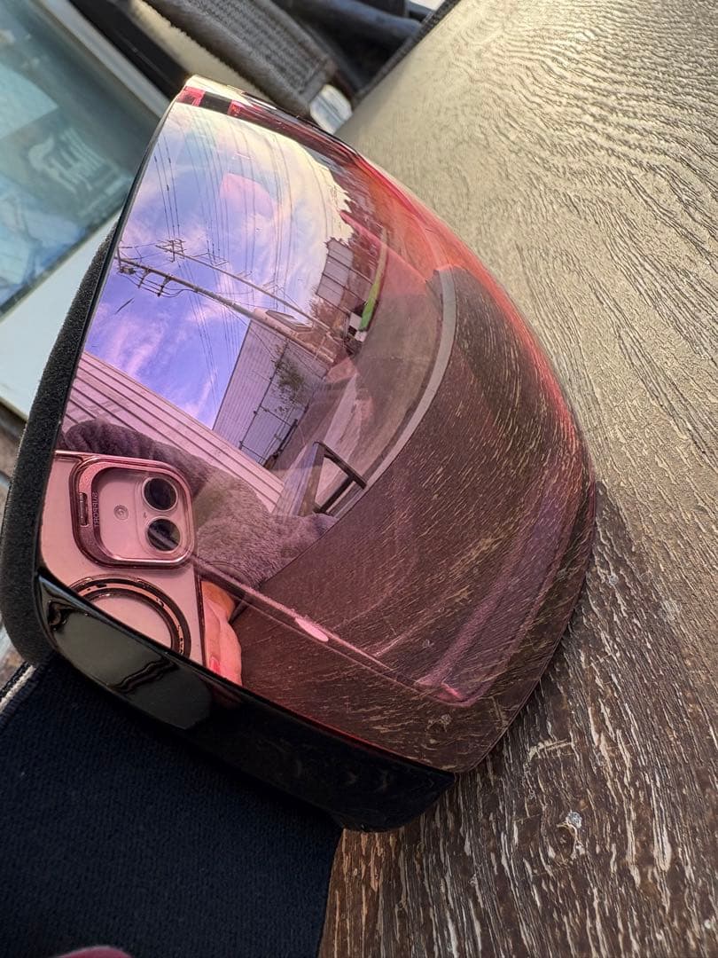 OAKLEYオークリー フライトデッキゴーグル　ピンクレンズ