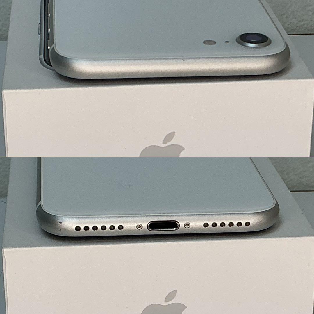 【美品】iPhoneSE2 128GB ￼新品大容量バッテリー　SIMフリー