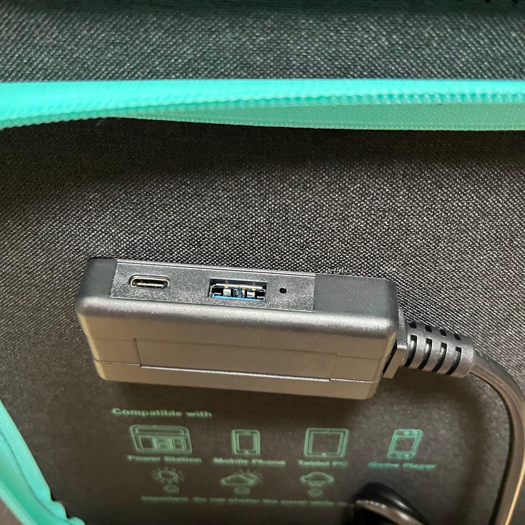 100Wソーラーパネル 折りたたみ式