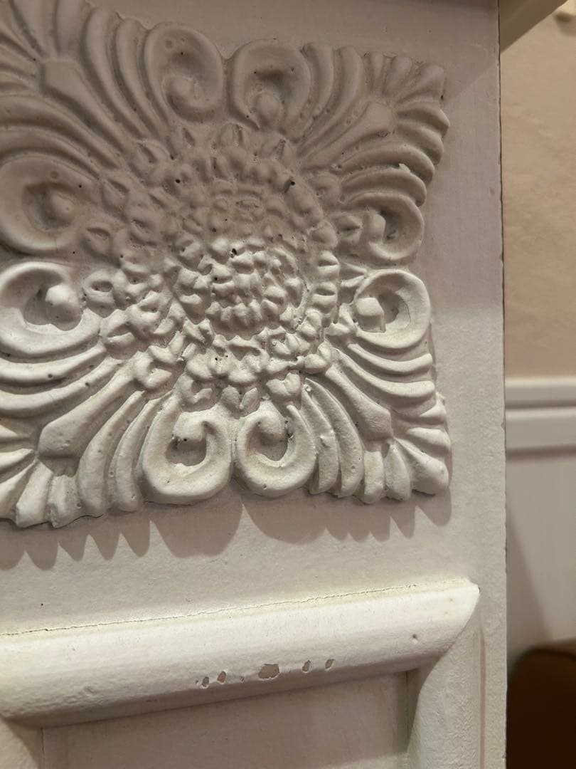 ✨マントルピース　シャビー　アンティーク風　ブロカント　暖炉✨