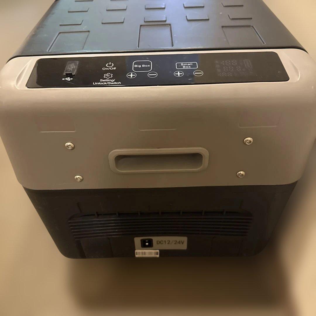 SUNPIE 30Lポータブル車載冷蔵庫 2室独立温度制御