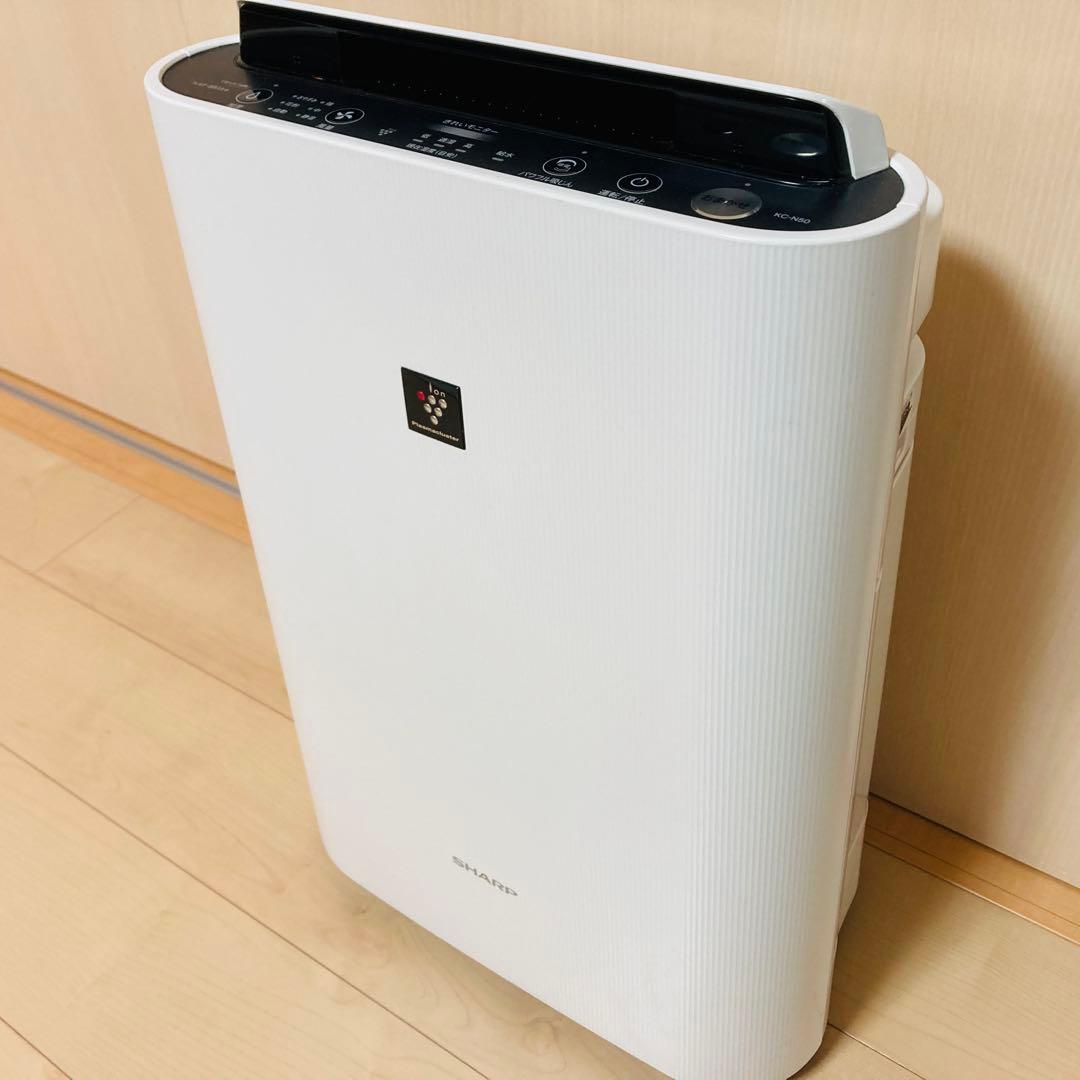ゆゆゆSHARP 加湿空気清浄機 KC-N50-W プラズマクラスター