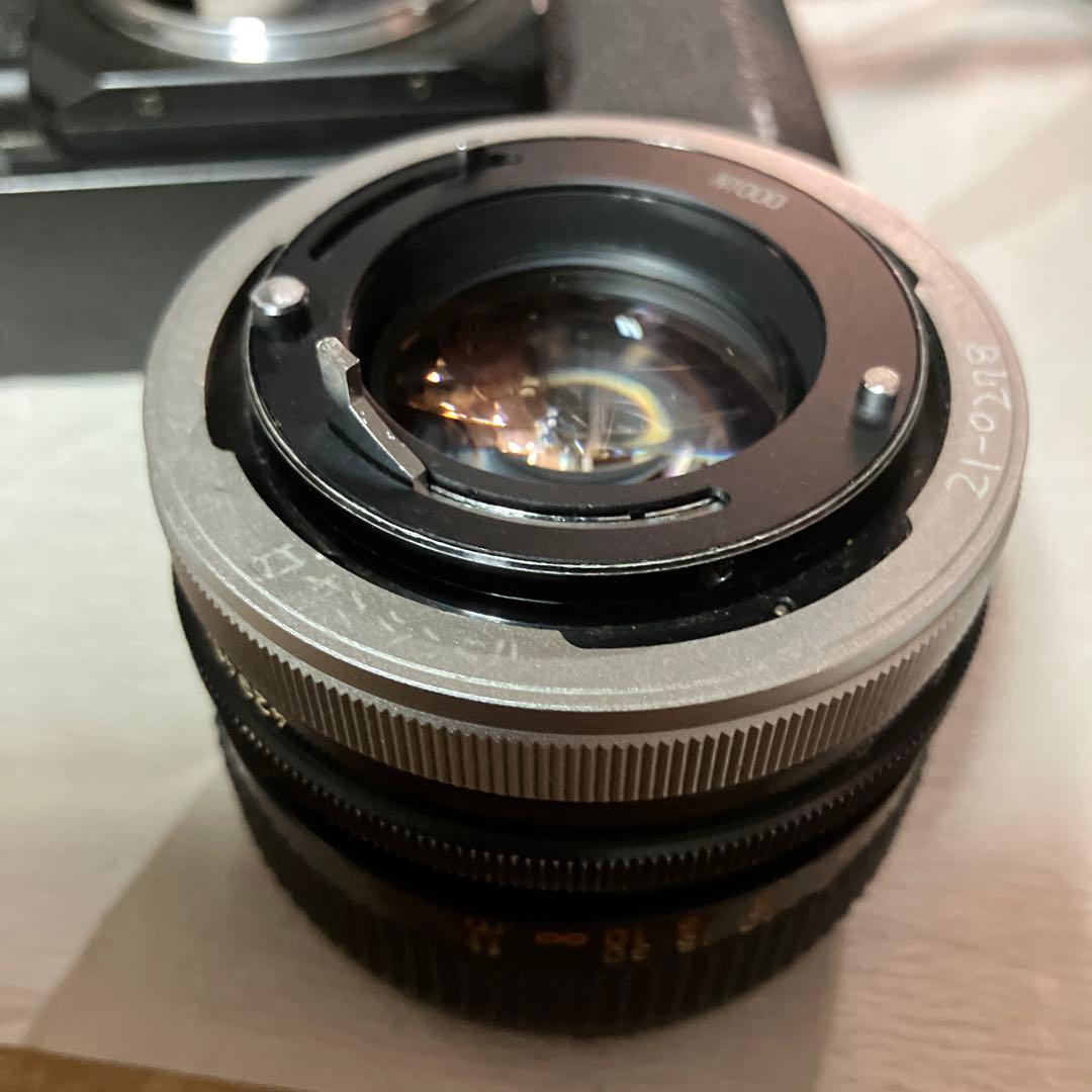 値下げ　Canon 後期F-1 とレンズFD 50mm F1.4 S.S.C.