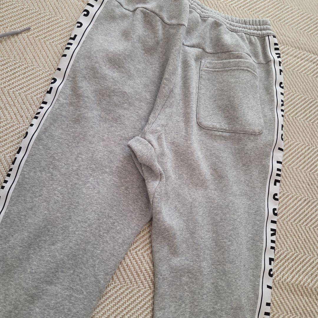 アディダス セットアップ L ジャージ 裏起毛 グレー メンズ