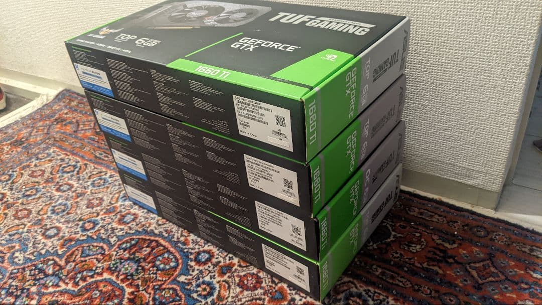 グラフィックボード・グラボ・ビデオカード ASUS TUF Gaming GeForce GTX 1660 Ti 6GB