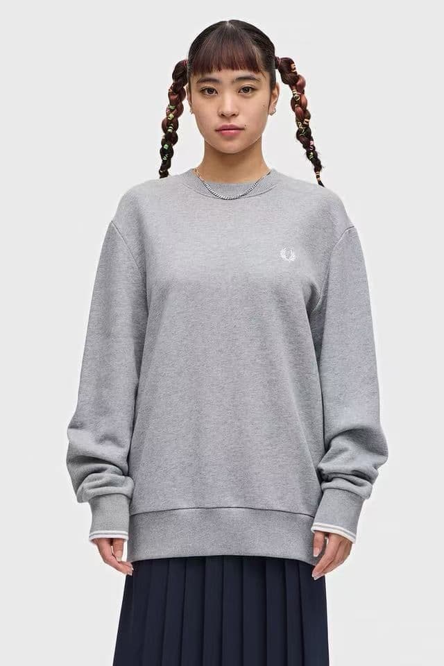 美品FRED PERRY スウェット トレーナー グレー　Lサイズ